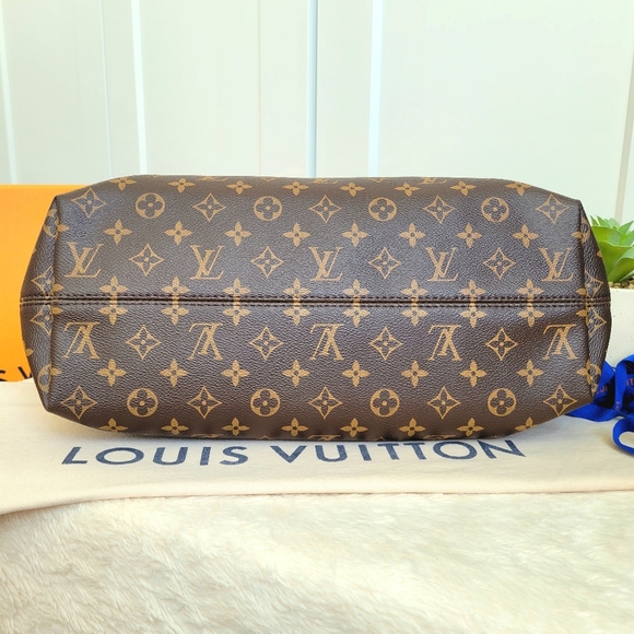 💕BEAUTIFUL Authentic Louis Vuitton Graceful Mm Monogram "PEONY Interior" - Picture 15 of 16